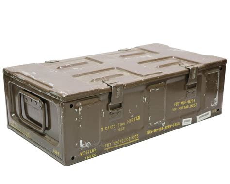 old metal military ammo box|army surplus metal boxes.